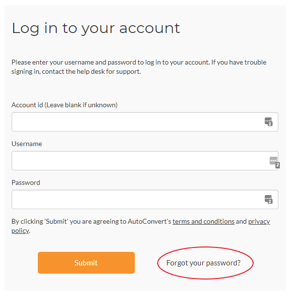 How do I reset my password?